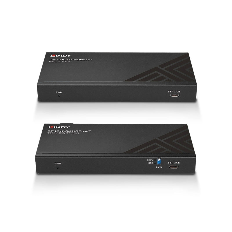 DisplayPort 1.2 KVM Extender 150m HDBaseT with USB, IR & RS-232 Lindy