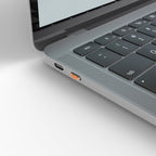 Orange USB-C Port Blockers (10 Pack) - Secure Your Devices Lindy