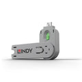 Lindy USB-A Port Blocker Key - White Security Device Lindy