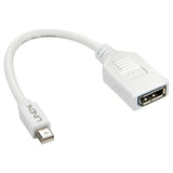LINDY Mini DisplayPort to DisplayPort Adapter for PC & Laptop