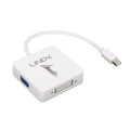 Lindy Mini DisplayPort to HDMI, DVI, VGA Multi-Display Adapter Lindy