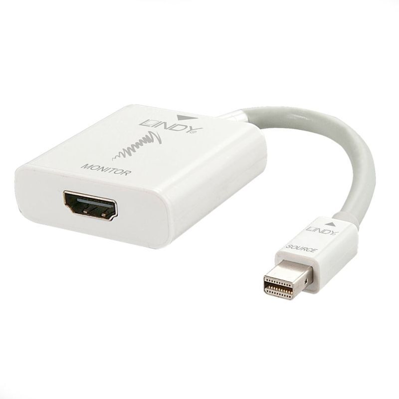 Lindy Mini DisplayPort to HDMI 4K 60Hz Active Adapter