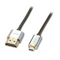 Thin Flexible HDMI Cable for Tight Spaces - Cromo Line Lindy