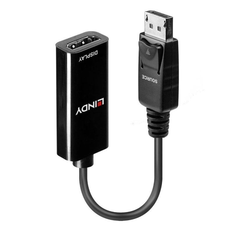 DisplayPort to HDMI Adapter Cable - 4K Video & Audio Support Lindy