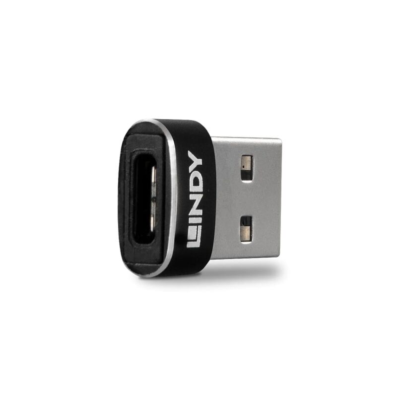USB A to C Adapter - Connect USB-C Devices to USB-A Ports Lindy