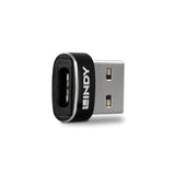 Lindy USB A to C Adapter - Connect USB-C Devices to USB-A Ports