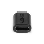 Lindy USB 3.2 Type C Male to Female Adapter Lindy