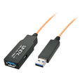 USB 2.0 Extender 50m Over CAT5/6 Network Cable Lindy