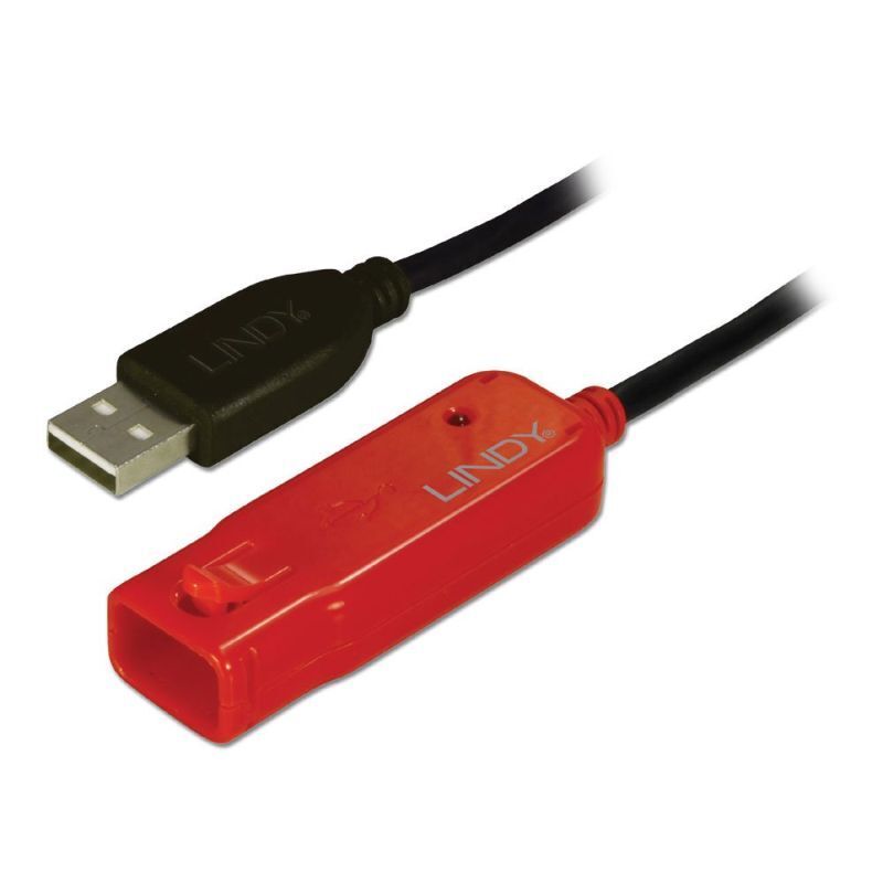 LINDY USB 2.0 Active Extension Cable Pro - 8m (26 ft) Lindy