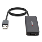 4 Port USB 2.0 Hub - USB Port Expander for PC & Laptop Lindy