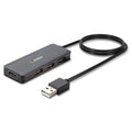 4 Port USB 2.0 Hub - USB Port Expander for PC & Laptop Lindy