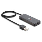 4 Port USB 2.0 Hub - USB Port Expander for PC & Laptop Lindy