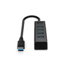 Lindy 4-Port USB 3.0 Hub | SuperSpeed for PC/Laptop Lindy