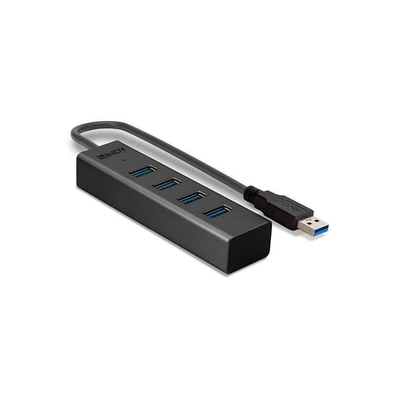 Lindy 4-Port USB 3.0 Hub | SuperSpeed for PC/Laptop Lindy