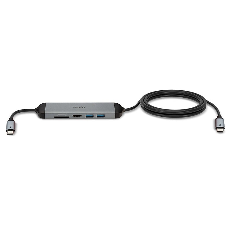 DST-Micro 140 Portable USB-C Travel Docking Station Lindy