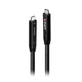 10m USB-C Hybrid Cable - DP 1.4 Video & USB 3.2 Data Lindy