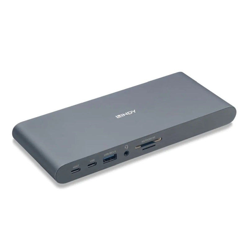 Lindy Portable Travel Docking Station - Lightweight USB-C Hub Lindy