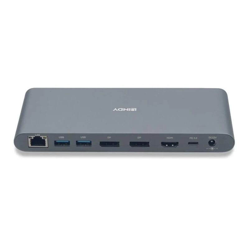 Lindy Portable Travel Docking Station - Lightweight USB-C Hub Lindy