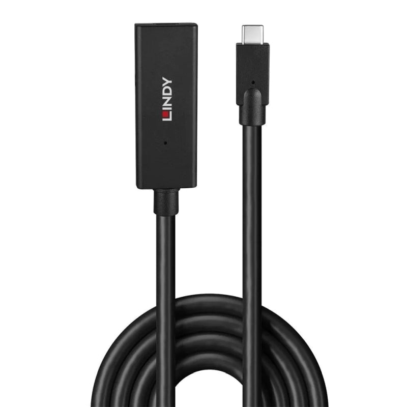 5m USB-C to USB-C Active Extension Cable - USB 3.2 Gen 2 (10Gbps) Lindy