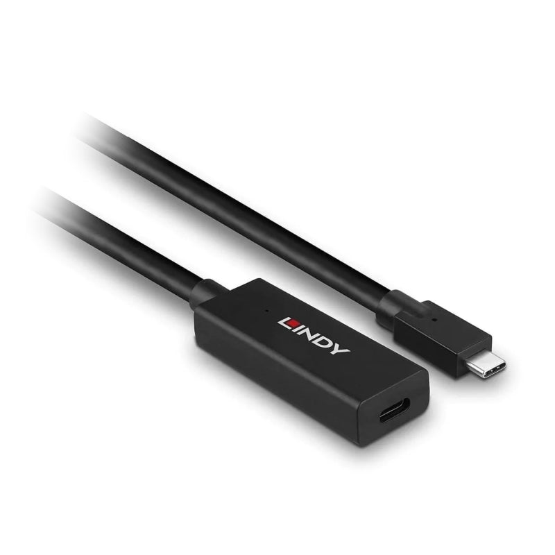 5m USB-C to USB-C Active Extension Cable - USB 3.2 Gen 2 (10Gbps) Lindy