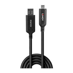 Lindy 25m USB-C Fibre Optic Cable - USB 3.2 Gen 1 A to C Lindy