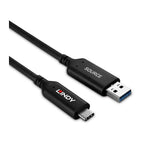 Lindy 25m USB-C Fibre Optic Cable - USB 3.2 Gen 1 A to C Lindy