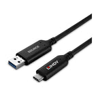 Lindy 25m USB-C Fibre Optic Cable - USB 3.2 Gen 1 A to C Lindy