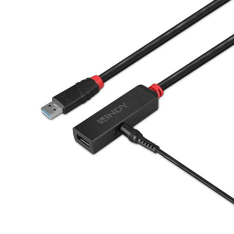 LINDY 15m USB 3.0 Slim Active Extension Cable Lindy