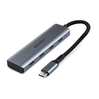 Lindy 4-Port USB-C Hub | USB 3.2 Gen 2 High-Speed Type C Hub Lindy