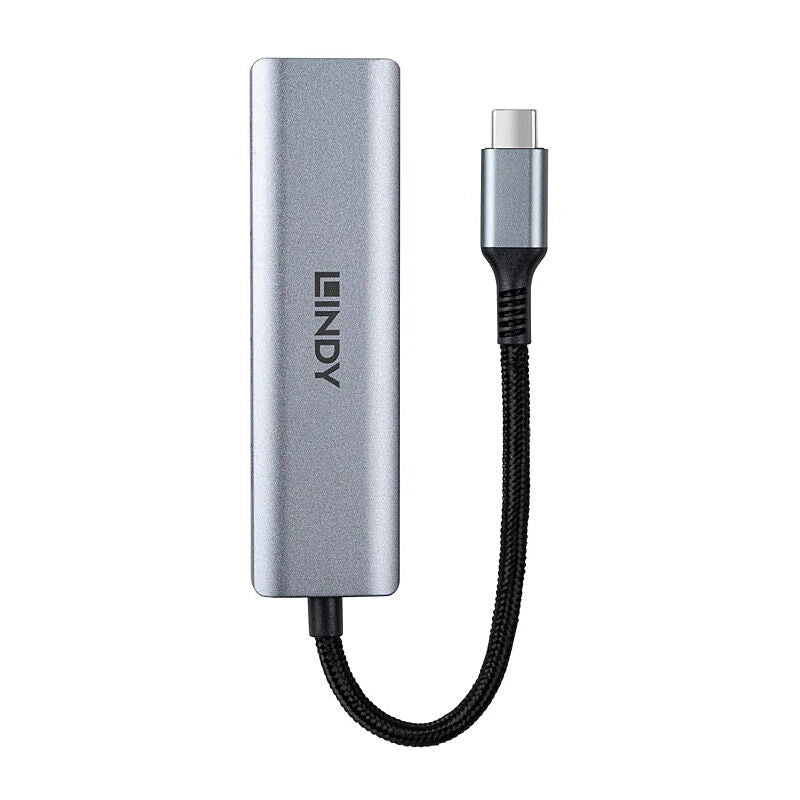 Lindy 4-Port USB-C Hub | USB 3.2 Gen 2 High-Speed Type C Hub Lindy