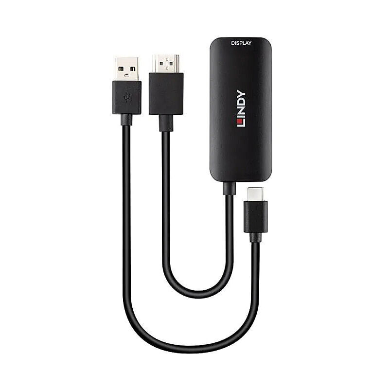 Lindy Powered HDMI to USB-C Video Adapter Lindy