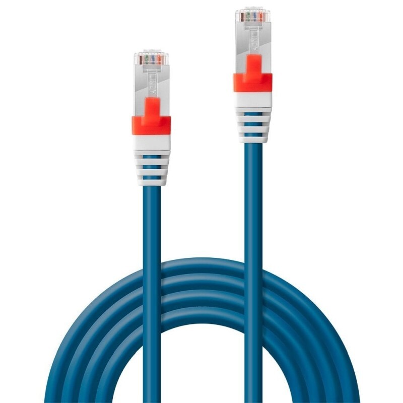 Cat6A S/FTP 10Gbps Ethernet Cable - Gold Plated, Snagless Design Lindy