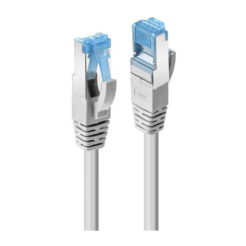Lindy 100m CAT6A S/FTP LSZH High-Speed Network Cable - Grey Lindy