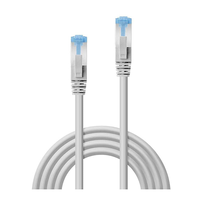 Lindy 100m CAT6A S/FTP LSZH High-Speed Network Cable - Grey Lindy