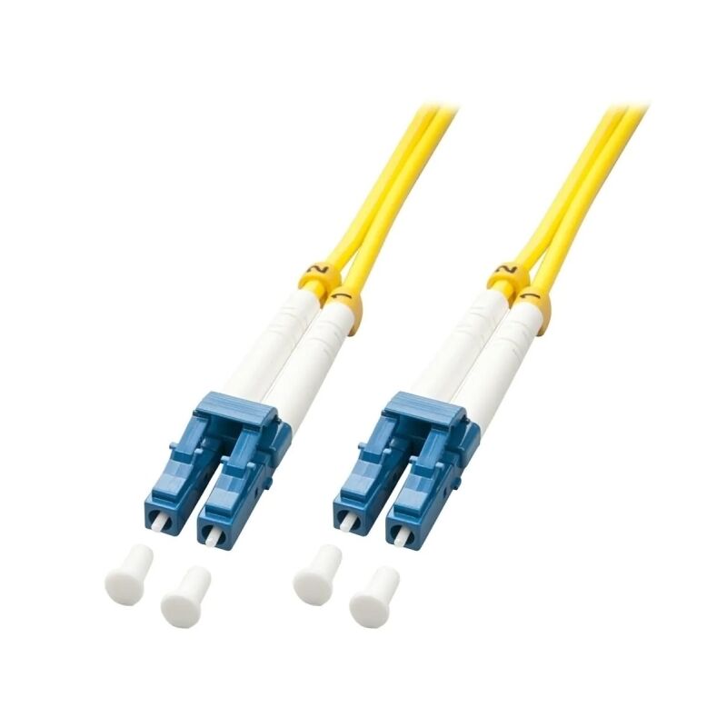 Lindy 1m LC-LC OS2 Single Mode Fibre Optic Patch Cable Lindy