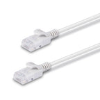 Lindy 1m CAT6A Ultra Slim Grey Network Cable | High-Speed Ethernet Lindy