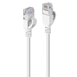 Lindy 2m CAT6A Ultra Slim Grey Ethernet Cable