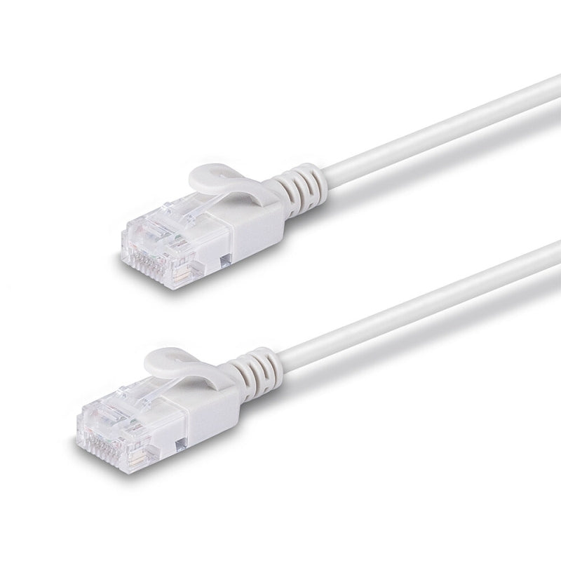 Lindy 2m CAT6A Ultra Slim Grey Ethernet Cable Lindy