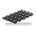 Lindy RJ45 Port Blockers - Black 20 Pack for Network Security (No Key) Lindy