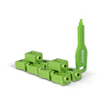 Lindy SFP Port Blocker Green (10-Pack + Key) Lindy
