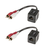 Lindy Stereo Audio Balun Extender - CAT5e/6 Up To 100m