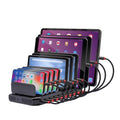 Fast 10-Port USB Charger for Tablets & Phones Lindy