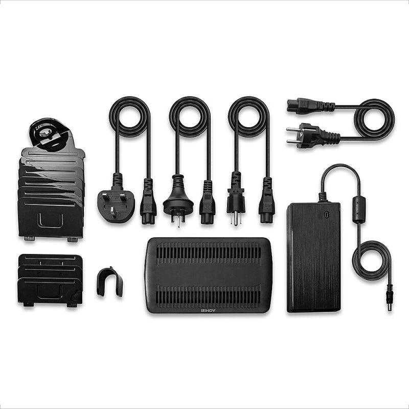 160W 6-Port USB Fast Charging Station for Multiple Devices Lindy