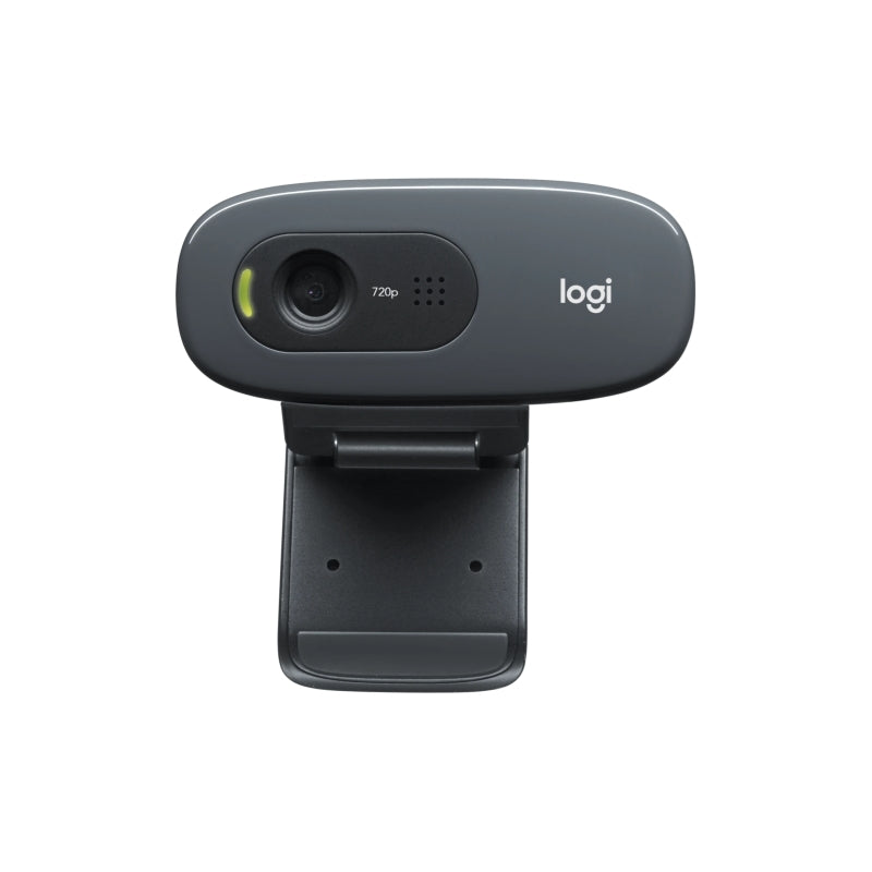 Logitech C270 HD Webcam - Sharp 720p Video & Noise-Reducing Mic Logitech