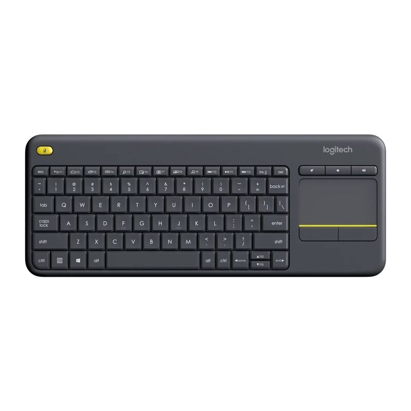 Logitech K400 Plus Wireless Touch Keyboard - Black Logitech
