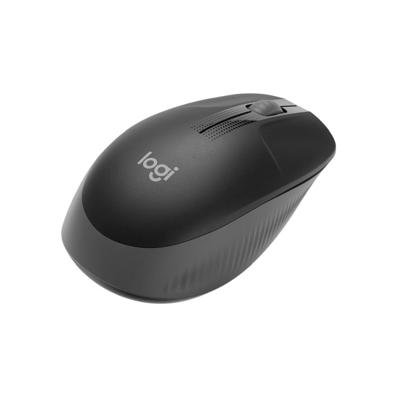 Logitech M190 Wireless Mouse Grey - Comfortable & Reliable Logitech