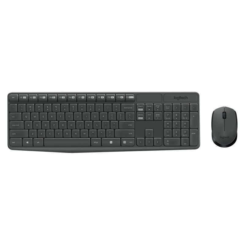 Logitech MK235 Wireless Keyboard Mouse Combo – Reliable & Easy Logitech
