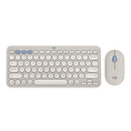 Logitech Pebble 2 Wireless Keyboard & Mouse Combo - Tonal Sand Logitech