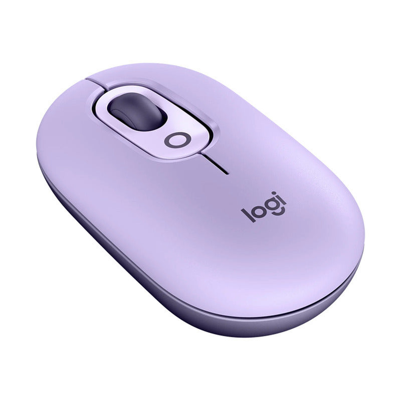 Logitech Pop Wireless Mouse - Lavender Emoji Edition Logitech