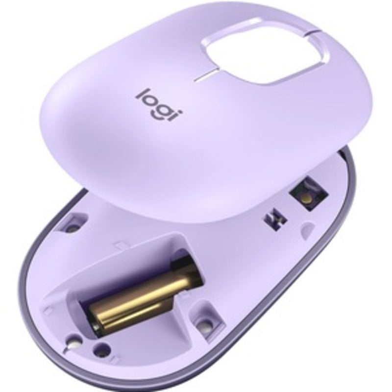 Logitech Pop Wireless Mouse - Lavender Emoji Edition Logitech